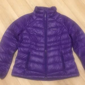 Columbia 650TD Omni Heat Purple Puffer Jacket